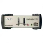 ATEN CS1732B KVM Switch VGA, PS/2-USB, Audio, USB-Hub, 2 Ports