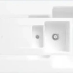 Villeroy & Boch Villeroy&Boch Sp&uuml;lbecken, K&uuml;chensp&uuml;le Siluet 60 R Stone White