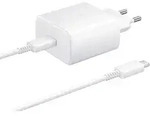 Samsung Schnellladeger&auml;t, USB Typ C, 45W, 1 m, white