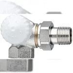 IMI Heimeier V-exakt II Thermostatventil-UT RG vernickelt Winkeleckform links 1/2
