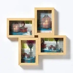walther + design Rustic Portrait Galerierahmen, natur, 4 X 10 x 15 cm