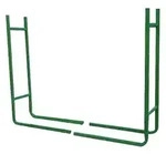 Toolland Kaminholzregal, feste Gr&ouml;&szlig;e, 20 x 90 x 120cm, schwere Ausf&uuml;hrung, gr&uuml;n