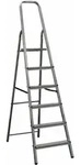 ALPFA 6 Stufen Aluminium-Haushaltsleiter 6 Stufen