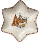 Villeroy & Boch Winter Bakery Delight Sternschale mittel: Lebkuchendorf 24,5cm
