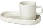 Blomus Pilar 2er Set Espressotassen Moonbeam 4-teilig