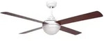 Sulion Deckenventilator Balloo Wei&szlig; mit Licht & Fernbedienung 122