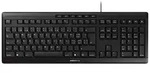 Cherry Stream Tastatur USB CH Layout schwarz