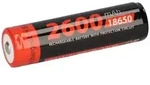 XCell Li-Ion 18650 Pro Akku mit PCB Schutzschaltung - speziell f&uuml;r LED Taschenlampen