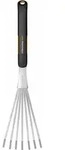 Fiskars Xact Hand-F&auml;cherbesen, Beetharke, F&auml;cherharke, Edelstahl, Kunststoff,