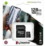 Philips Micro SDXC 128GB Kingston Canvas Select Plus + Adapter SDCS2/128GB