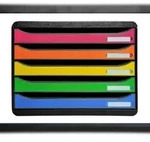 Exacompta 308798D 1x BIG-BOX PLUS QUER MAXI mit 4 Schubladen - Regenbogen