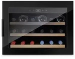 Caso Design CASO WineSafe 18 EB Black - Design Einbau-Weink&uuml;hlschrank mit
