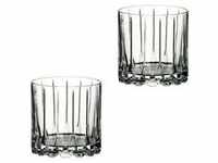 Riedel Drink Specific Glassware Rocks Whisky Gläser 2er Set, 283 ml, 6417/02