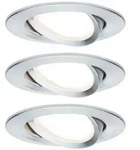 Paulmann LED Einbauleuchte 3-Step-Dim Nova Coin 3-Step-Dim Basisset schwenkbar rund