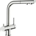 BLANCO GmbH + Co KG BLANCO FONTAS-S II Filter Armatur, Wasserhahn PVD steel Hochdruck