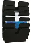 DURABLE Wand-Prospekthalter-Set "FLEXIPLUS 6", A4, 6 F&bdquo;cher