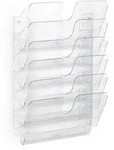 Durable Prospektspender Flexiplus 6 A4 quer, 1 Set, Art. Nr. 1700014401