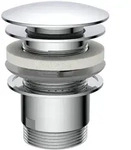 KIRCHHOFF DAV-1WK Ablaufventil, Chrom, 1 1/4" x 65 mm, Siphons, wasseranschluss