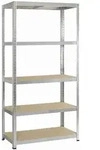 IRONSIDE Steckregal Holz/Metall 176x90 cm