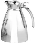Caterado Isolierkanne EMPIRE aus Edelstahl 18/10, Inhalt: 1 Liter f&uuml;r ca. 7 Tassen.