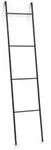 Zeller Leiter-Handtuchhalter Metall schwarz 38 x 2 x 176 cm