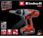 Einhell Kids Akku-Bohrschrauber mit Licht und 4 Eins&auml;tzen