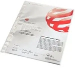 Leitz Prospekth&uuml;lle Super Premium 47340000 DIN A4 0,08mm glasklar