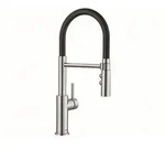 BLANCO CATRIS-S Flexo Armatur, Wasserhahn PVD steel Hochdruck