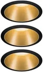 Paulmann LED Einbauleuchte 3-Step-Dim Cole Coin 3er-Set IP44 rund 88mm Coin 3x6W