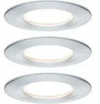 Paulmann LED Einbauleuchte Nova Coin Basisset starr IP44 rund 78mm Coin 3x6W 3x470lm