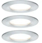 Paulmann LED Einbauleuchte 3-Step-Dim Nova Coin Basisset starr IP44 rund 78mm Coin