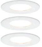 Paulmann LED Einbauleuchte Nova Coin Basisset starr IP44 rund 78mm Coin 3x6W 3x470lm