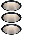 Paulmann LED Einbauleuchte 3-Step-Dim Cole Coin 3er-Set IP44 rund 88mm Coin...
