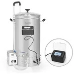 Klarstein Brauheld Pro Maischekessel 2500W 30L 30-100&deg;C Umw&auml;lzpumpe EdelstahlSilber