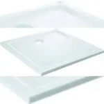 GROHE Acryl Duschwanne 39301, Ma&szlig;e: 900 x 900 mm, Tiefe: 30 mm, alpinwei&szlig;