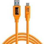 Tether Tools CUC3215-ORG USB Kabel 4,6 m USB 3.2 Gen 1 (3.1 Gen 1) USB A USB C Orange