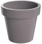 Prosperplast - Lofly Kunststofftopf in Grau 47,6 x 47,6 x 42,5 cm