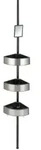 WENKO Teleskop-Duschecke Mod. Premium Big Black