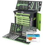 TRUTZHOLM Werkstattwagen Premium plus best&uuml;ckt 254tlg. 7 Schubladen Chrom Vanadium