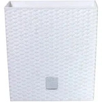 Prosperplast - Pflanztopf Rato 32 Liter mit Pflanzbecher in Wei&szlig;, 33 x 33 x 33 cm