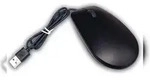 Raspberry Pi Maus schwarz/grau
