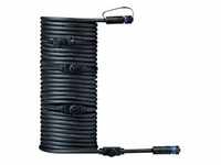 Paulmann Plug & Shine Kabel 10m 5 Ausgänge IP68 Schwarz 93930
