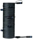 Paulmann Plug & Shine Kabel 15m 7 Ausg&auml;nge IP68 Schwarz 93931