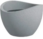 Scheurich Wave Globe 60, Pflanzgef&auml;&szlig; / Blumentopf / Pflanzk&uuml;bel, hergestellt mit