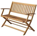 vidaXL Gartenbank 120 cm Massivholz Akazie