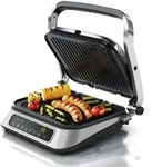 Arendo Kontaktgrill mit Digitalsteuerung - Tischgrill / Sandwichmaker / Panini...