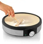 Tristar Crepe-Maker BP-2638 1200 W Schwarz und Silbern