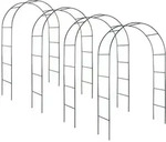 tectake 4 Rosenb&ouml;gen, 240 x 140 cm Gr&uuml;n