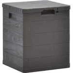 vidaXL Garten-Aufbewahrungsbox 90 L Braun