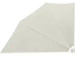 vidaXL Faltbarer Balkonf&auml;cher Creme 160&times;240 cm